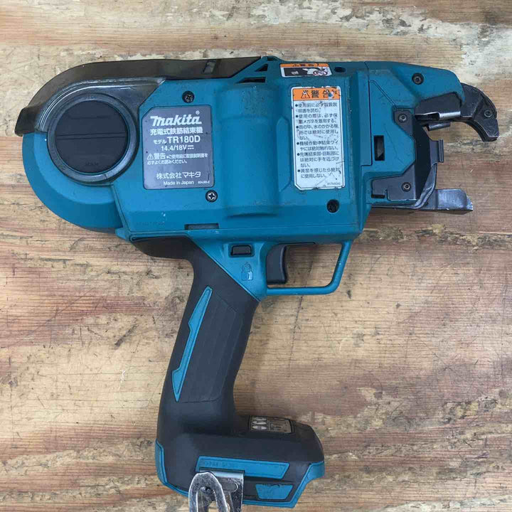 【中古品】★マキタ(makita) コードレス鉄筋結束機 リバータイア TR180DZK 本体のみ 18V/14.45V【柏店】