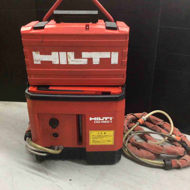 【中古品】◇ヒルティ(HILTI) コアドリル DDEC-1 HILTI ウォーターリサイクルユニット DD REC-1付き(通電のみ確認) 【戸田店】