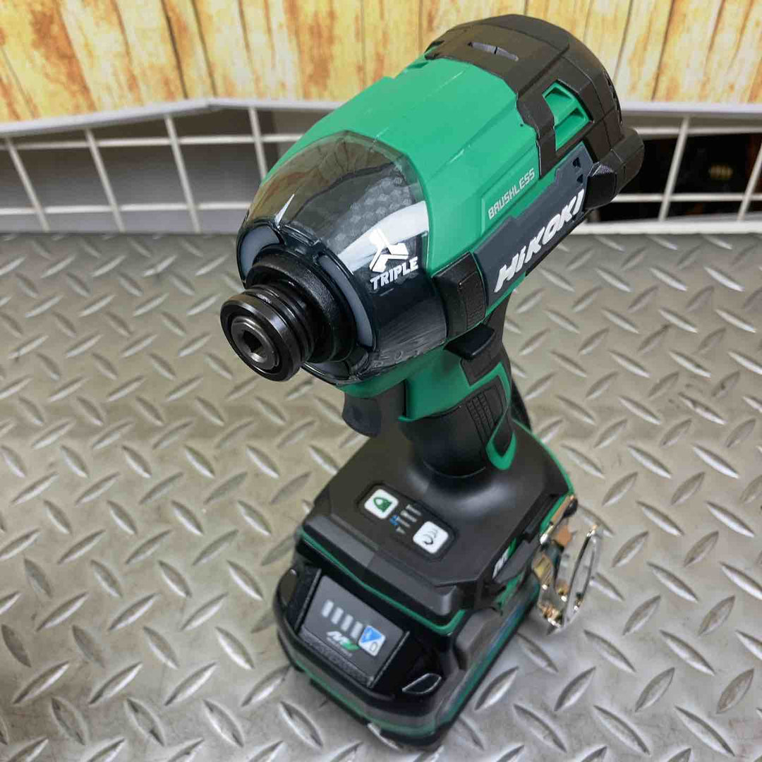 ★ハイコーキ(HIKOKI ※旧:日立工機) コードレスインパクトドライバ アグレッシブグリーン WH36DD(2XHLSZ)【川崎店】