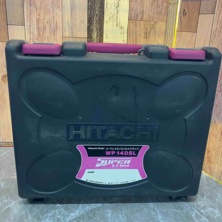 ◇ハイコーキ(HIKOKI ※旧:日立工機)  コードレスオイルパルスインパクトドライバ WP14DSL(2LSCK)【八潮店】