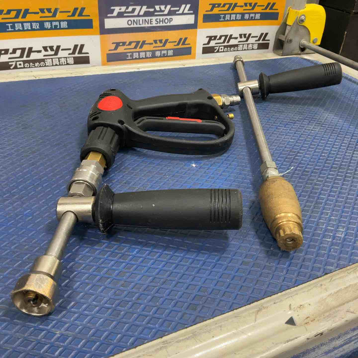 【店頭受取り限定】フルテック flutech エンジン高圧洗浄機 JA1513L-f ガン2点 延長ホースリール 付【草加店】
