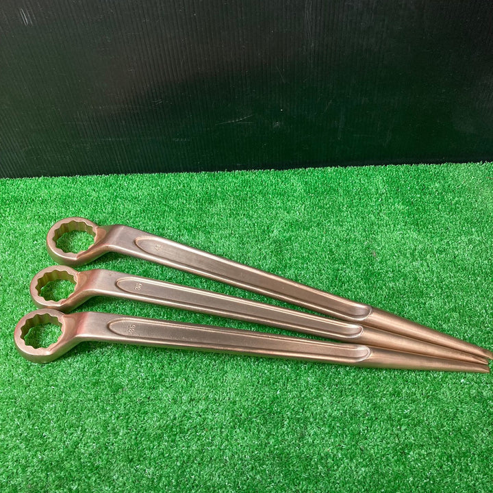 X-Spark 防爆シノ付きレンチ 3本セット 35mm、36mm、41mm 防爆レンチ ベアロン 【岩槻店】