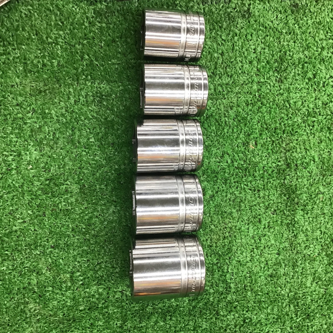 スナップオン(Snap-on) インチサイズ  1/2シャローソケット 5本セット TWシリーズ 【桶川店】
