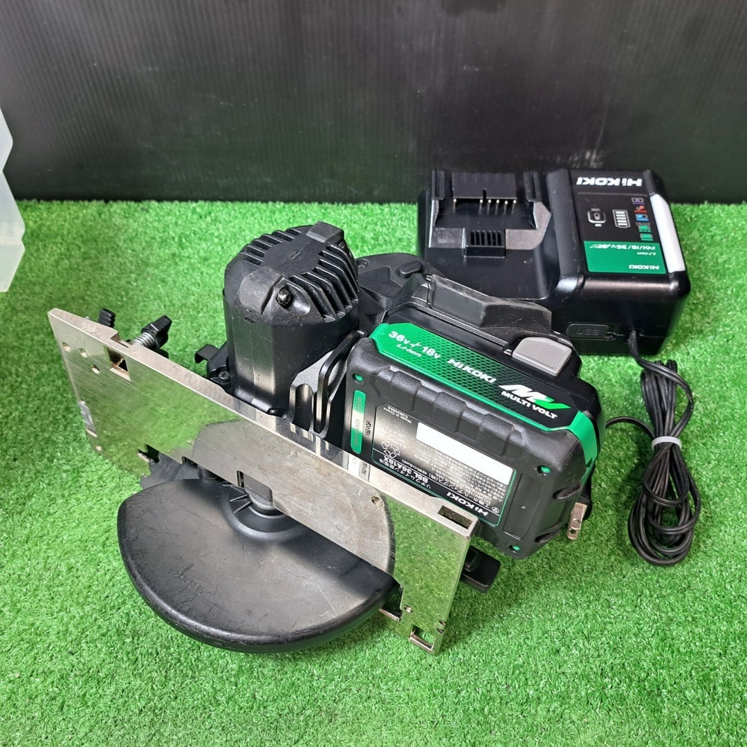 ハイコーキ/HIKOKI ※旧:日立工機 36V 165mm コードレス丸のこ C3606DA(2XPB) バッテリー1個セット【岩槻店】