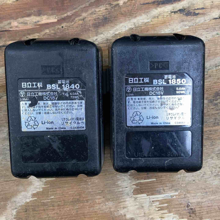 【中古品】★ハイコーキ(HIKOKI ※旧:日立工機) コードレスインパクトドライバー WH18DDL(2LLCK)(S) 18V バッテリー2個付き【柏店】