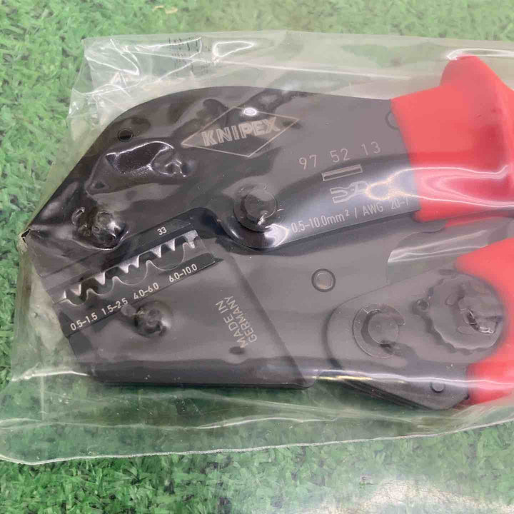 【未使用品】KNIPEX社 9752-13 圧着ペンチ 250㎜ 9752-13