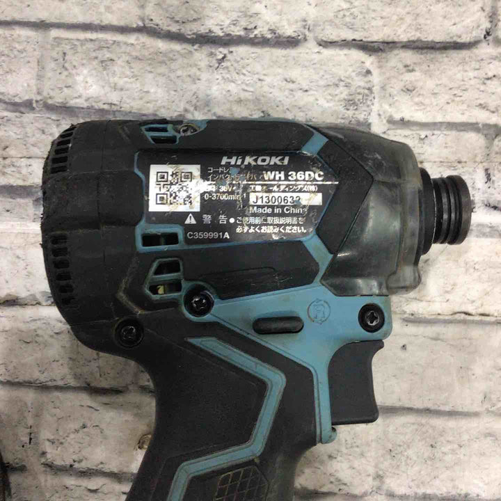 ★ハイコーキ(HIKOKI ※旧:日立工機) コードレスインパクトドライバー WH36DC(2XPSZ)(CB)【川口店】