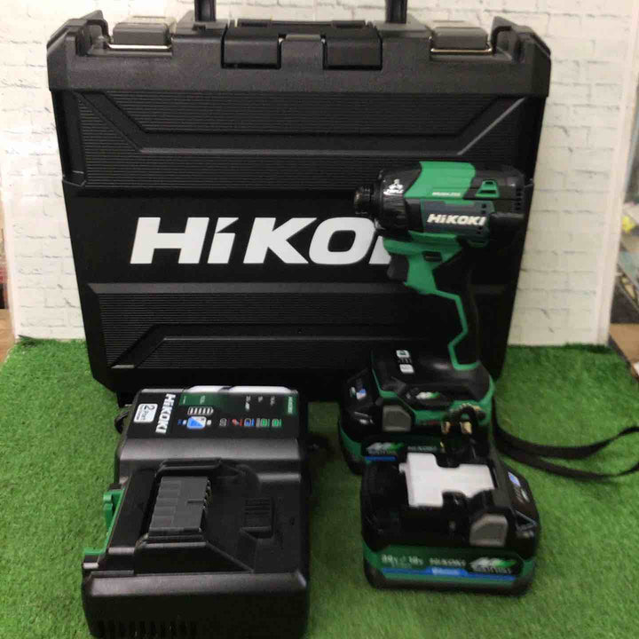 ★ハイコーキ(HIKOKI ※旧:日立工機) コードレスインパクトドライバ アグレッシブグリーン WH36DD(2XHLSZ)【町田店】