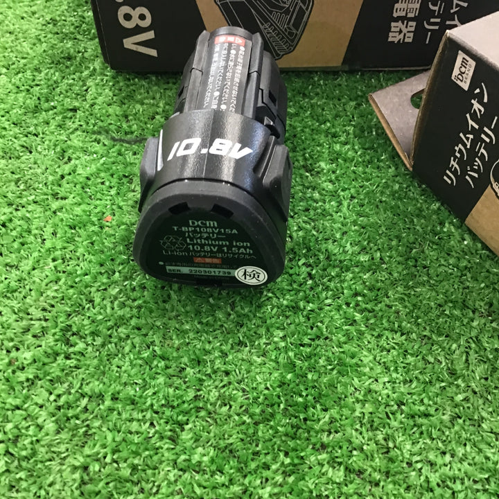 DCM 10.8V バッテリー 充電器 セット T-BP108V15A T-CH108V【桶川店】