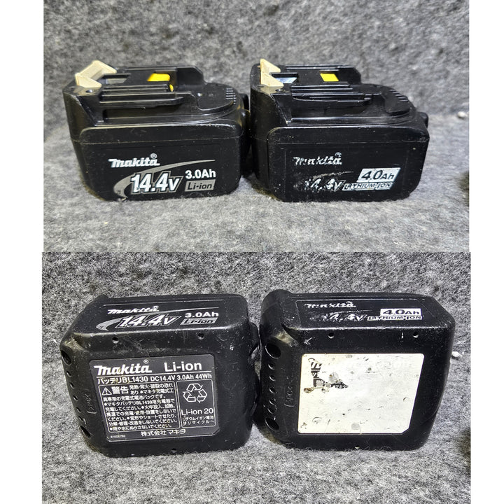 【中古品・14.4V バッテリ4.0Ah/3.0Ah各1個付き※バッテリ1個過放電50%】マキタ(makita) コードレス4モードインパクトドライバー TP131DRFX【桶川店】