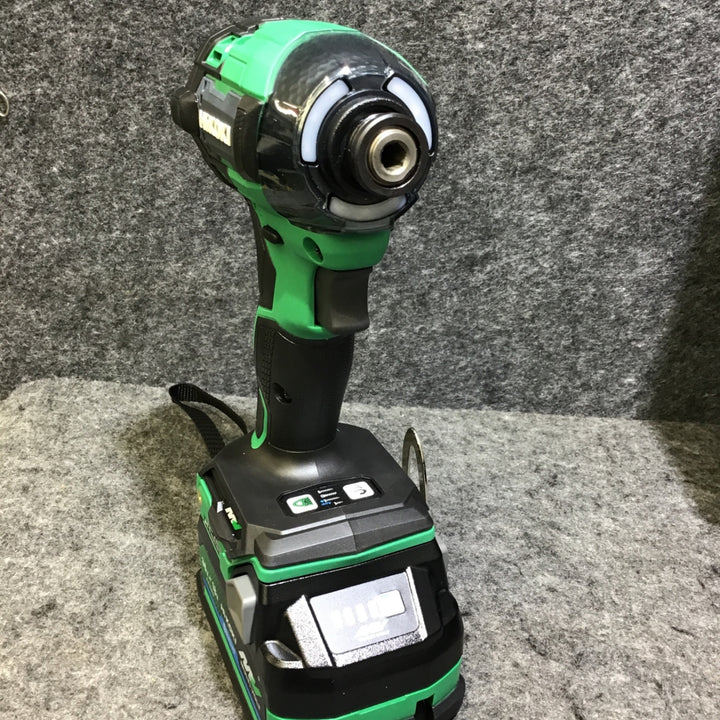 【未使用・おまけ付き!】 ハイコーキ マルチボルト インパクトドライバ WH36DD(2XHLSZ) アグレッシブグリーン 【桶川店】