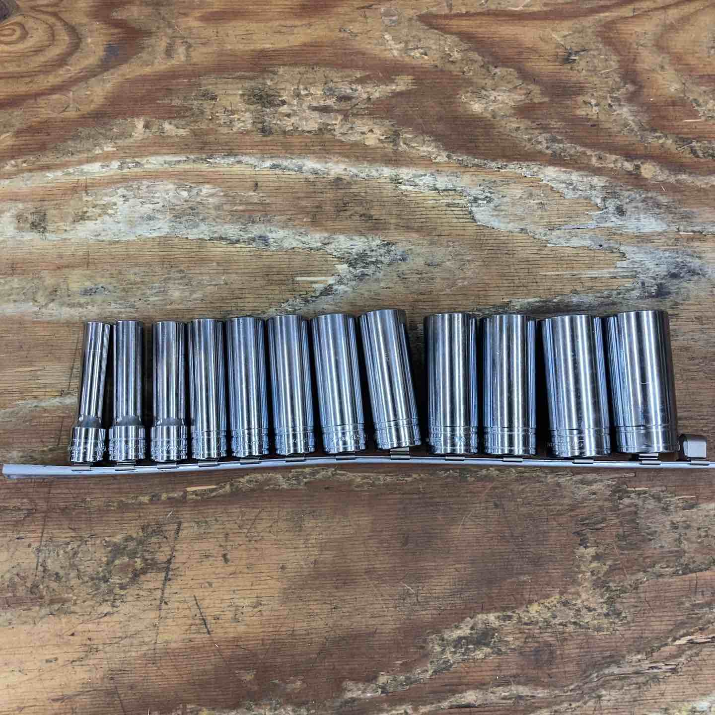 スナップオン(Snap-on) ソケット 12本セット S381/S361/S341/S321/S301