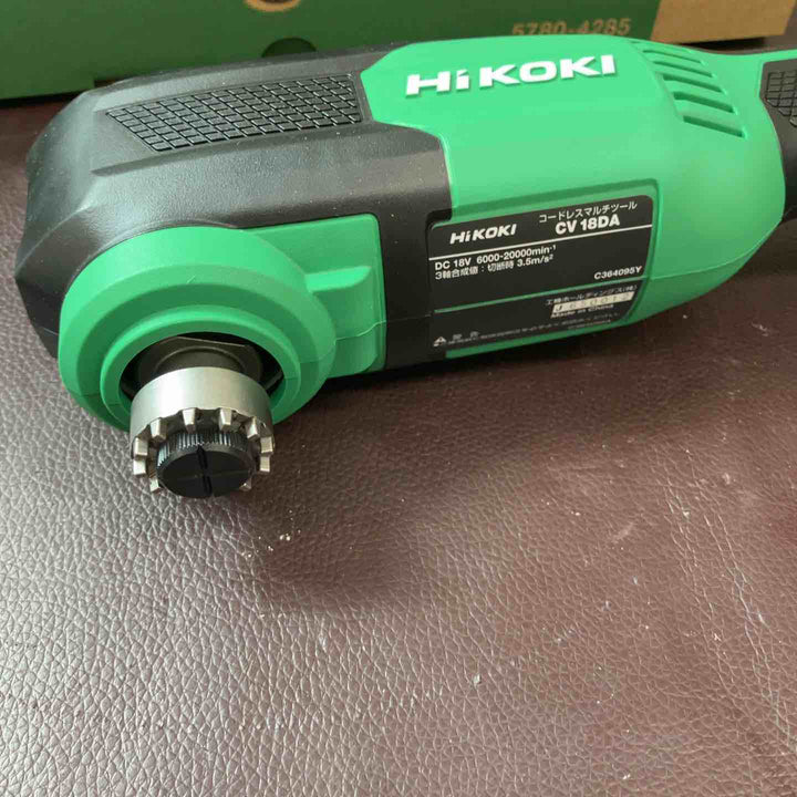 【未使用(店頭展示品)】◇HiKOKI(ハイコーキ) 18V 充電式 マルチツール CV18DA(NNN) 本体のみ【東大和店】