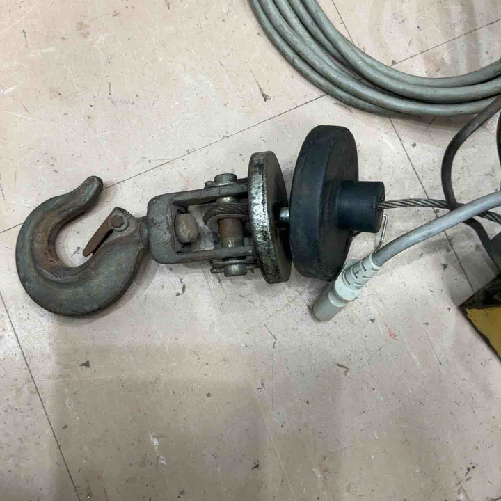 ◇トーヨーコーケン(TKK) ベビーホイスト BH-400  電動ウインチ(ワイヤー)【草加店】