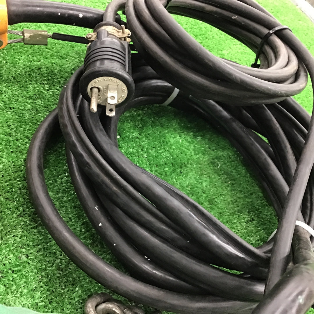 日立HITACHI 1/2EH1 450Kg 100V 揚程 6m 電動チェーンブロック  モートルブロック【桶川店】