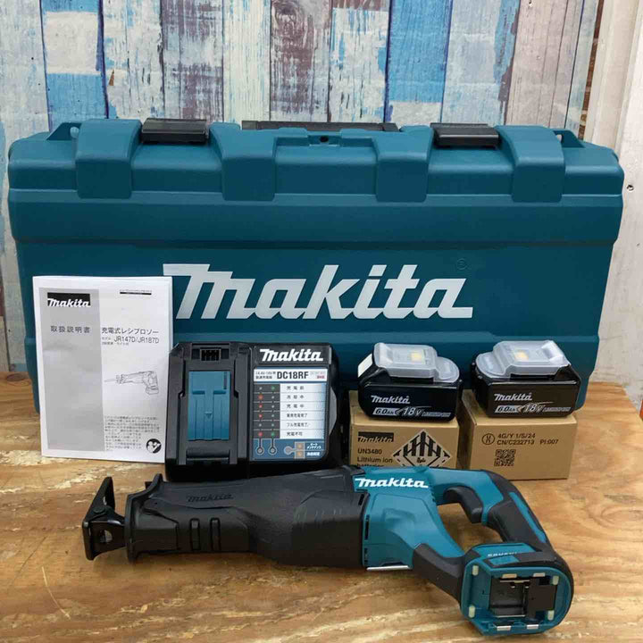 ★マキタ(makita)18Vコードレスレシプロソー JR187DRGX【柏店】