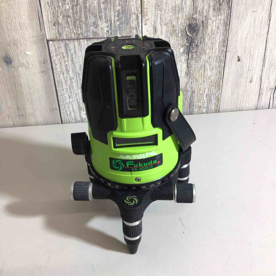 ◇フクダ(FUKUDA) グリーンレーザー墨出し器 EK-400GX【戸田店】