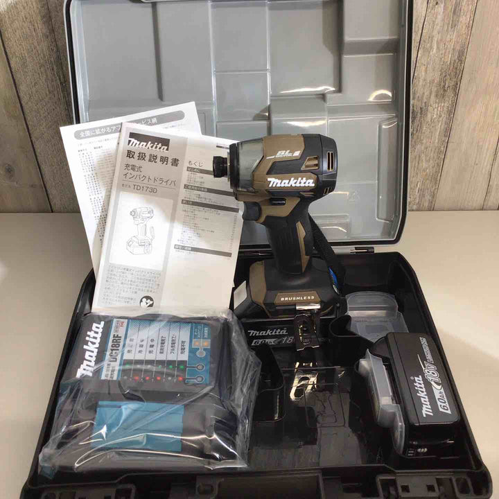 【未使用品】マキタ 18V 充電式インパクトドライバ  TD173DGXAB TD173DGXAR 3台セット【戸田店】