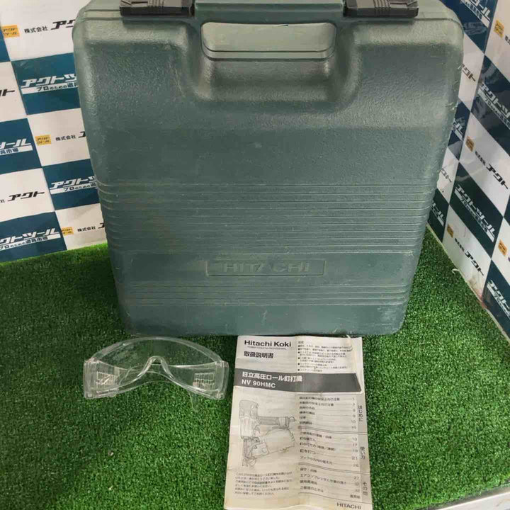 ★ハイコーキ(HIKOKI ※旧:日立工機) 高圧エア釘打ち機 NV90HMC【草加店】