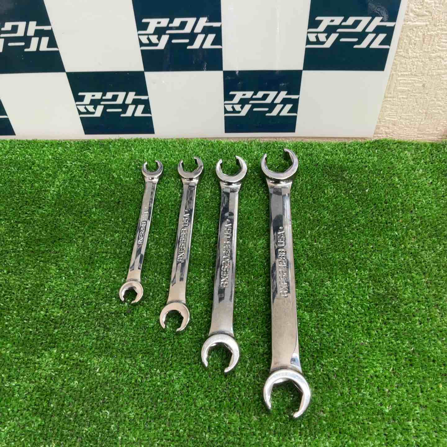 スナップオン(Snap-on) ダブルフレアナットレンチ RXFS 4点セット RXFS2428B/2022B/1618B/1214B【草加店】 スナップオン(Snap-on) ダブルフレアナットレンチ RXFS 4点セット