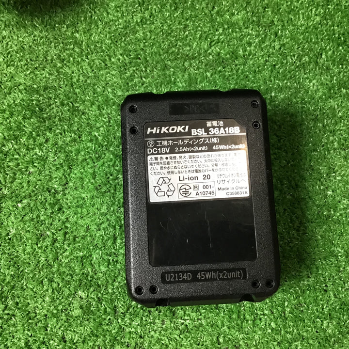 ★ハイコーキ(HIKOKI ※旧:日立工機) コードレス丸のこ C3605DB(SK)(NN)【岩槻店】