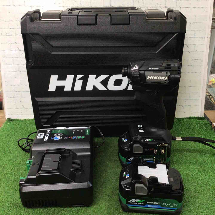 ★ハイコーキ(HIKOKI ※旧:日立工機) コードレスインパクトドライバ ストロングブラック WH36DD(2XHBSZ)【町田店】