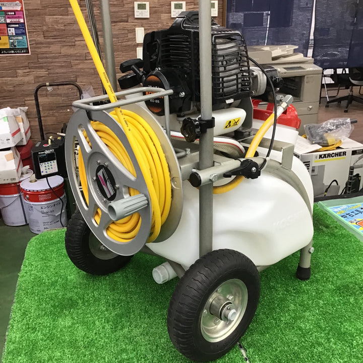 〇工進 2サイクルエンジン式 噴霧器25Lタンクキャリー 1連ピストン ES-25T 動噴 【桶川店】