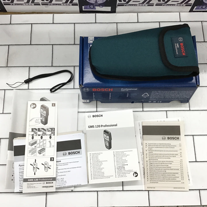 〇ボッシュ(BOSCH) デジタル探知機 GMS120【所沢店】