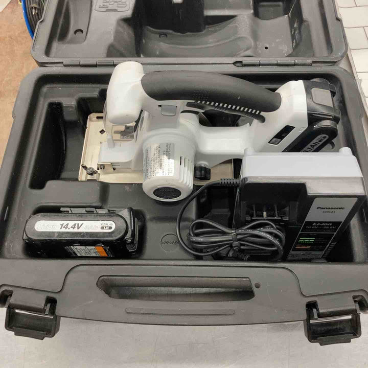 ★パナソニック(Panasonic) コードレスチップソーカッター EZ4542LS2M-B【所沢店】