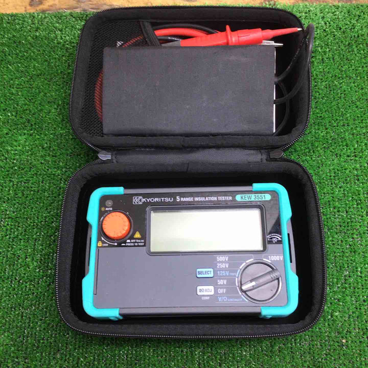 ▼KYORITSU 絶縁抵抗計 KEW3551 共立電気計器株式会社【草加店】