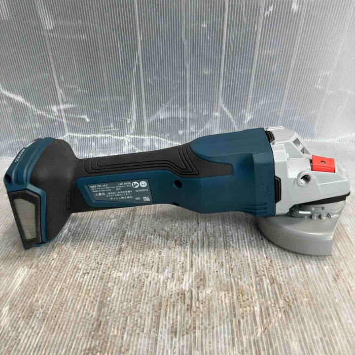 ボッシュ(BOSCH) 18V コードレスディスクグラインダー(本体のみ・キャリングケース付) GWS18V-15C4H【草加店】