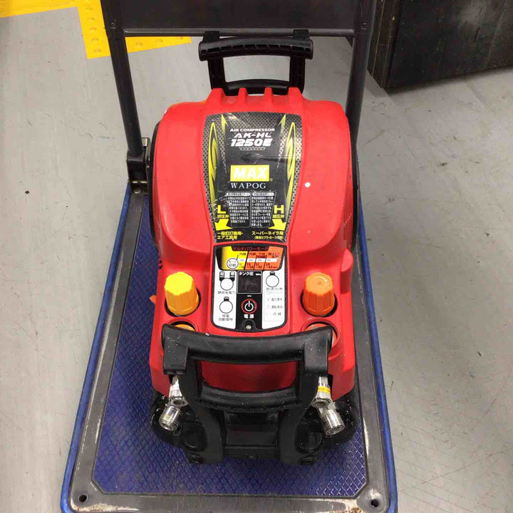 ★マックス(MAX) エアコンプレッサー AK-HL1250E_レッド【戸田店】