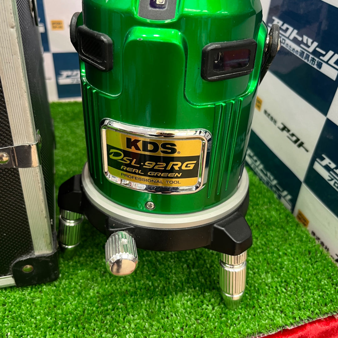 KDS 電子整準 グリーンレーザー墨出し器 DSL-92RG 現状品 動作詳細 記載有 【草加店】