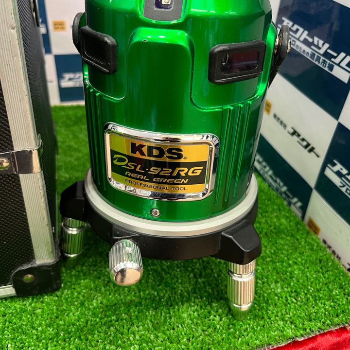 KDS 電子整準 グリーンレーザー墨出し器 DSL-92RG 現状品 動作詳細 記載有 【草加店】