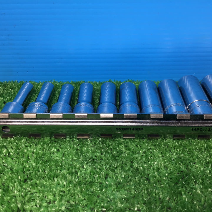 【中古品】マックツール(MACTOOLS) 3/8sqソケットセット SXGM146BR 6㎜~19㎜ 14個セット【岩槻店】
