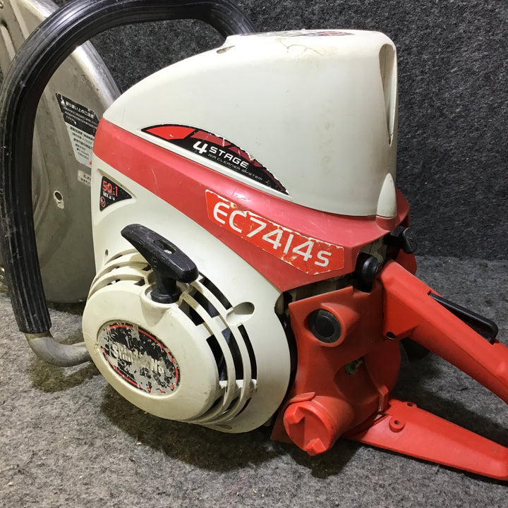 【発送可!中古品】新ダイワ 360mm エンジンカッター EC7414S ※カバー固定ネジ破損※【桶川店】