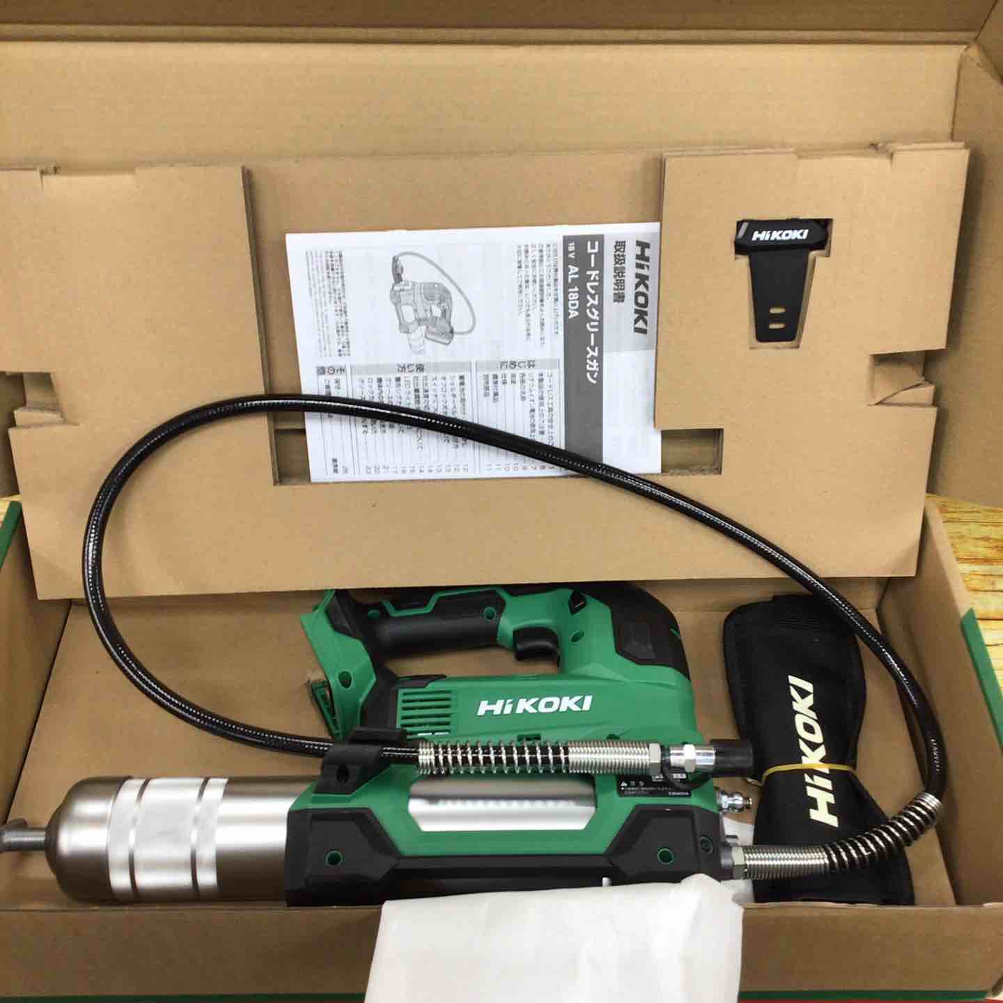 ハイコーキ(HIKOKI ※旧:日立工機) コードレスグリスガン AL18DA(NN 