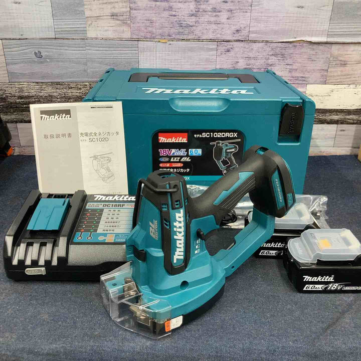 ★マキタ(makita) 18V/14.4V コードレス全ネジカッター SC102DRGX【八潮店】