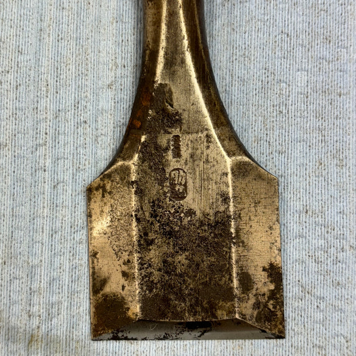 助丸 角のみ 鑿 刃幅:約47.45㎜ 三つ裏 錆多【柏店】