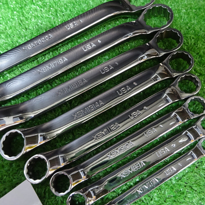 スナップオン/Snap-on オフセットメガネセット XSM608A XSMシリーズ 8本 6-7mm~18-20mm【岩槻店】