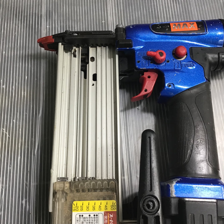 〇MAX スーパーフィニッシュネイラ HA-55SF1(D) ブライトブルー【草加店】