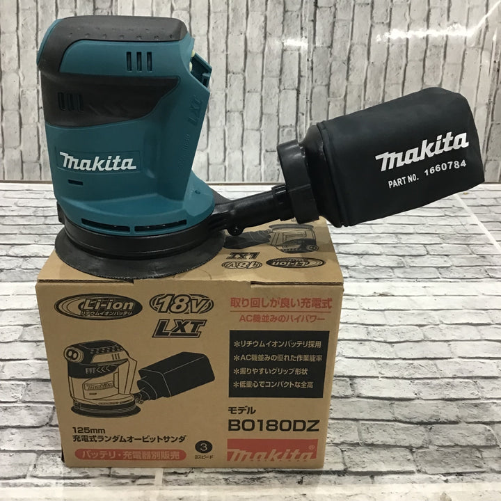 ★マキタ(makita) コードレスランダムオービットサンダ BO180DZ【川口店】