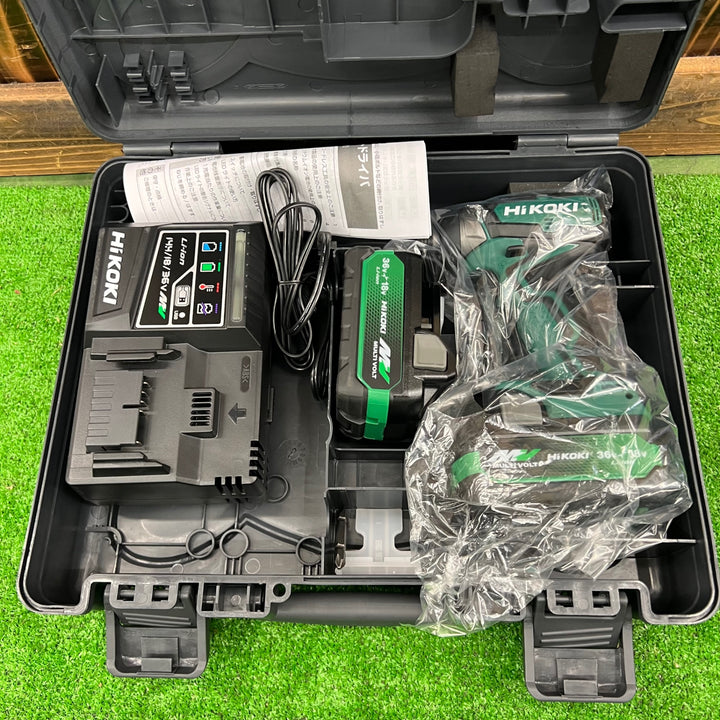 ハイコーキ(HiKOKI) コードレスインパクトドライバー WH18DD(2XCZ) 18V【桶川店】