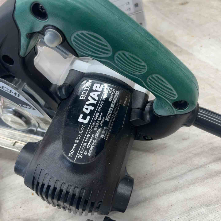 ★ハイコーキ(HIKOKI ※旧:日立工機) 集じん丸のこ C4YA2【越谷店】