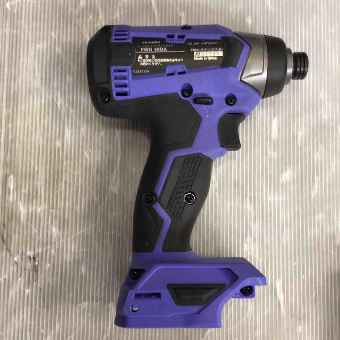 ◇ハイコーキ(HIKOKI ※旧:日立工機) コードレスインパクトドライバ FWH18DA(2BG)【草加店】