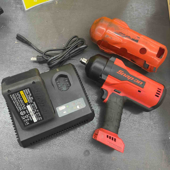 スナップオン 1/2 18V 電動インパクトレンチ セット CT9075 Snap-on 充電式バッテリー1個 充電器1個 【越谷店】