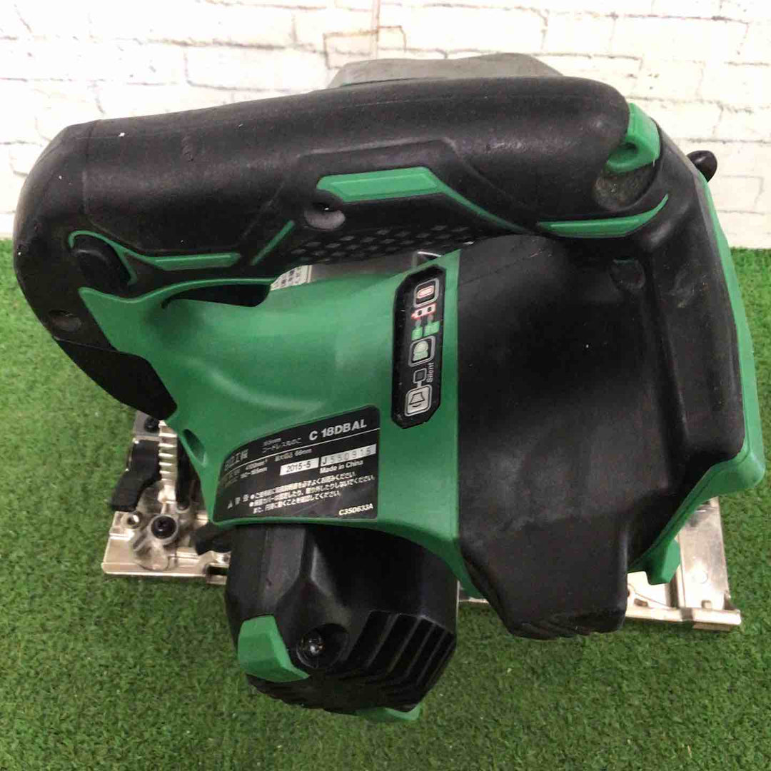 ★ハイコーキ(HIKOKI ※旧:日立工機) コードレス丸のこ C18DBAL(NN)【町田店】