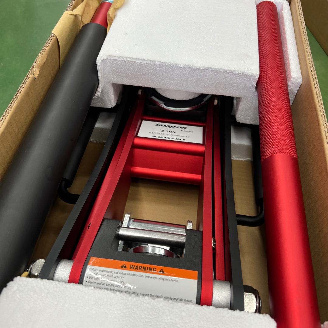 スナップオン アルミジャッキ レースジャッキ 2T 軽量 ALJACK2T Snap-on ガレージジャッキ【桶川店】