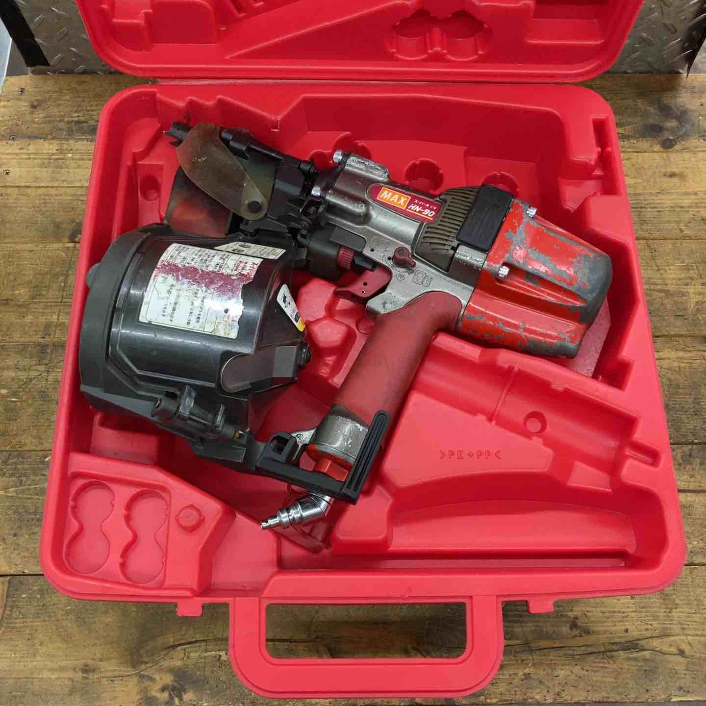 ☆マックス(MAX) 高圧エア釘打ち機 HN-90N1【所沢店】 – アクトツール