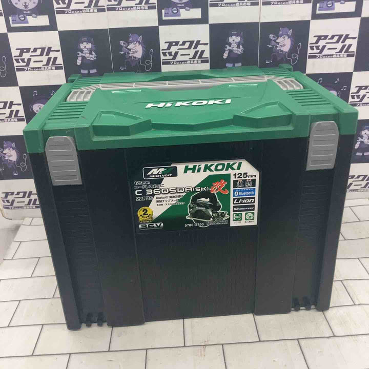 ★ハイコーキ(HIKOKI ※旧:日立工機) コードレス丸のこ C3605DA(SK)(2XPBS)【所沢店】